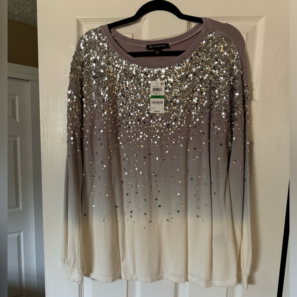 NWT‼️ INC lavender fields top
